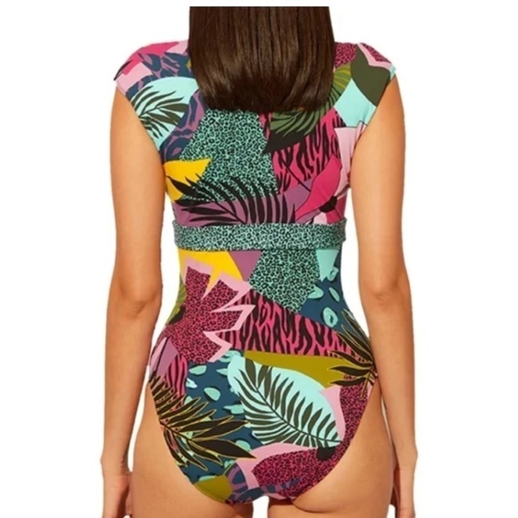 Blue Rod Beattie Jungle Book Cap Sleeve One Piece Swimsuit - Picture 2 of 10